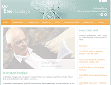 Tablet Screenshot of biodecodage.com